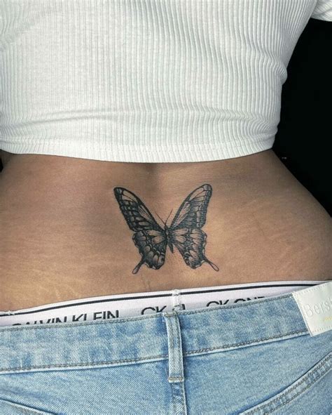 lower back butterfly tattoo meaning|Gorgeous Butterfly Tattoos That Look Wonderful on the Lower Back